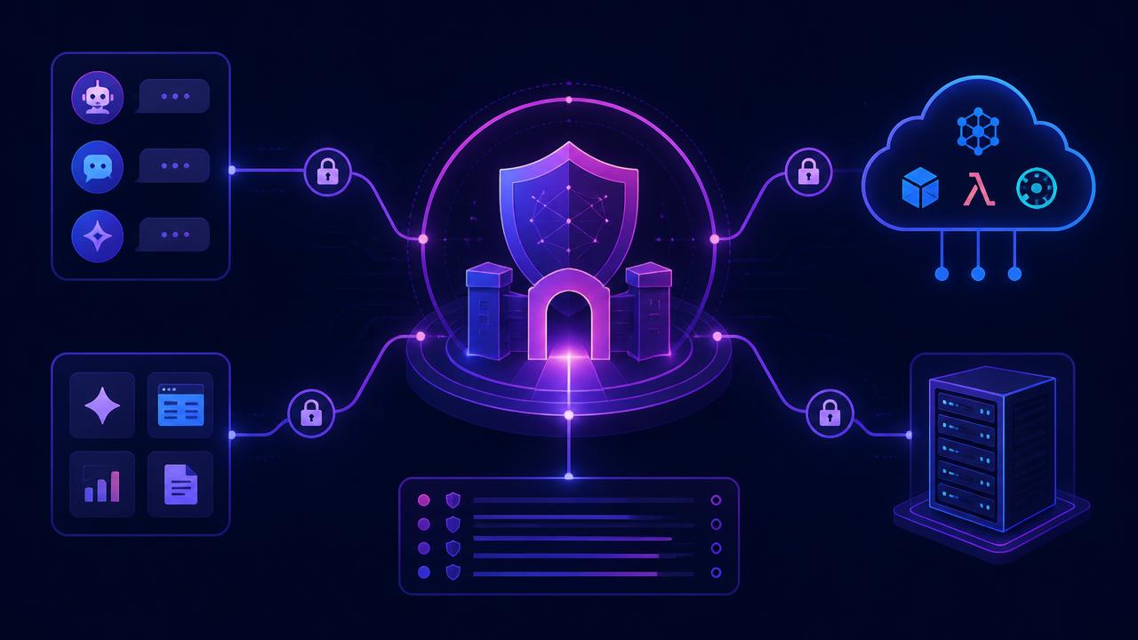 Enterprise AI governance platform control plane connecting employees and applications to ChatGPT, Claude, Copilot, cloud AI APIs and internal LLMs, with masking, access control and audit logging. Enterprise AI governance platform control plane connecting employees and applications to ChatGPT, Claude, Copilot, cloud AI APIs and internal LLMs, with masking, access control and audit logging.