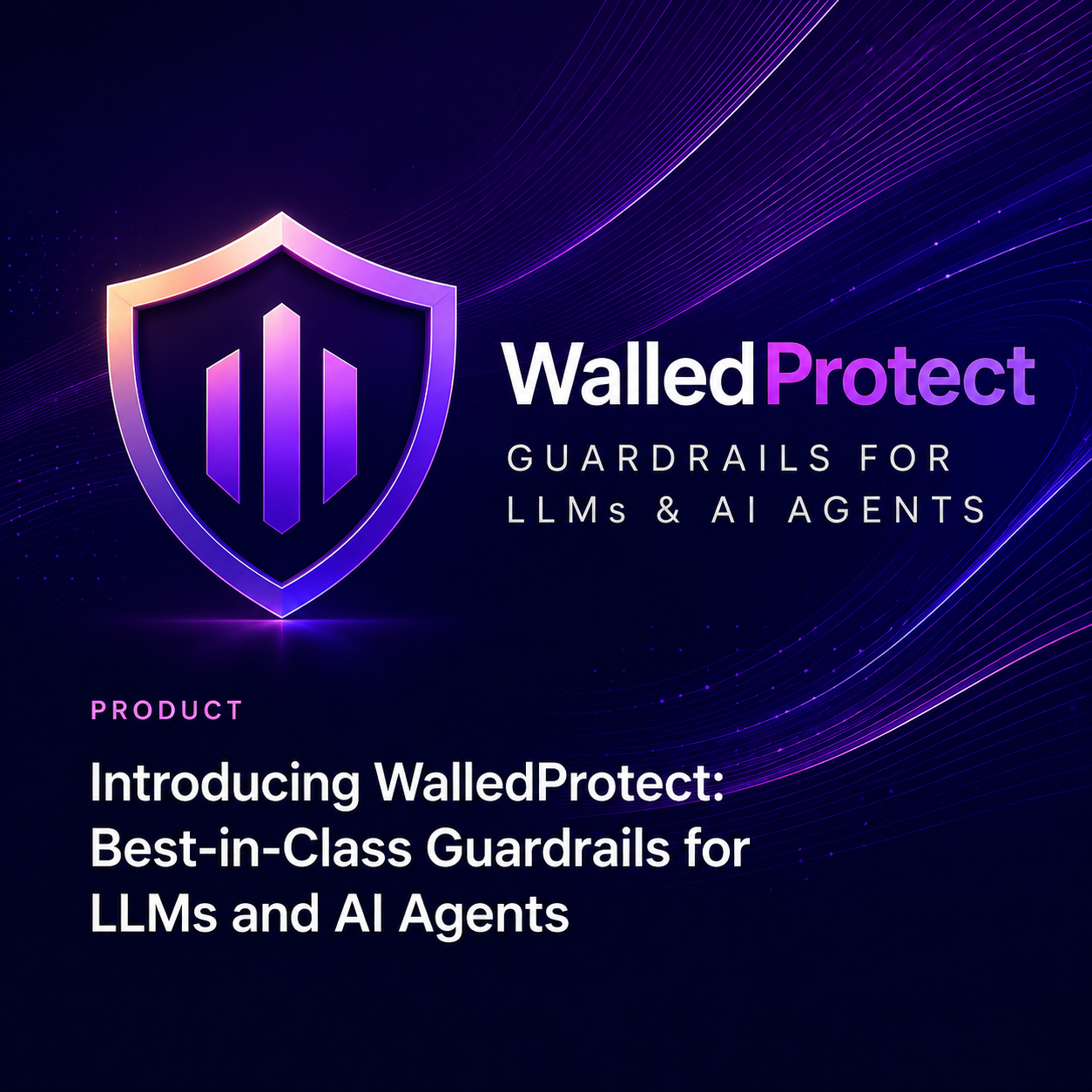 WalledProtect Guardrail logo - a gradient shield with the stylised W mark. WalledProtect Guardrail logo - a gradient shield with the stylised W mark.